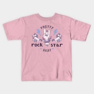 Pretty RockStar Baby Kids T-Shirt